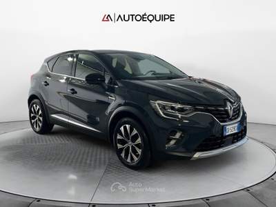 Renault Captur II 2019 1.0 tce Techno Gpl 100cv Blu/Azzurro usata Roma