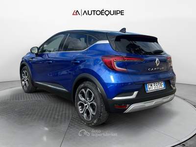 Renault Captur II 2019 1.6 E-Tech hybrid Techno Fast Track 145cv auto Blu/Azzurro usata Roma