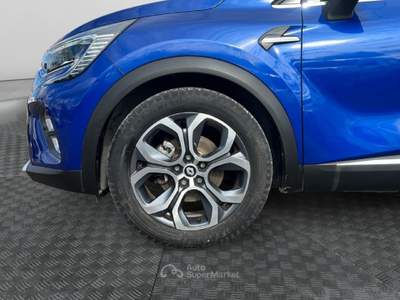 Renault Captur II 2019 1.6 E-Tech hybrid Techno Fast Track 145cv auto Blu/Azzurro usata Roma