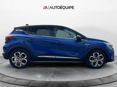 Renault Captur II 2019 1.6 E-Tech hybrid Techno Fast Track 145cv auto Blu/Azzurro usata Roma