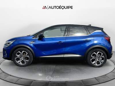 Renault Captur II 2019 1.6 E-Tech hybrid Techno Fast Track 145cv auto Blu/Azzurro usata Roma