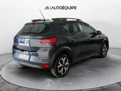 Dacia Sandero Stepway III 2021 Stepway 1.0 tce Expression Eco-g 100cv Grigio usata Roma