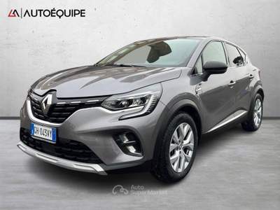 Renault Captur II 2019 1.6 E-Tech hybrid Intens 145cv auto Grigio usata Roma
