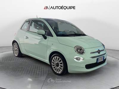 Fiat 500 III 2015 1.0 hybrid Lounge 70cv Verde usata Roma