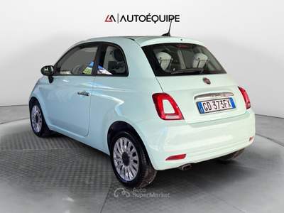 Fiat 500 III 2015 1.0 hybrid Lounge 70cv Verde usata Roma