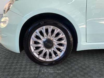 Fiat 500 III 2015 1.0 hybrid Lounge 70cv Verde usata Roma