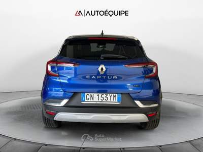 Renault Captur II 2019 1.6 E-Tech full hybrid Techno 145cv auto Blu/Azzurro usata Roma