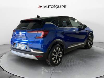 Renault Captur II 2019 1.6 E-Tech full hybrid Techno 145cv auto Blu/Azzurro usata Roma