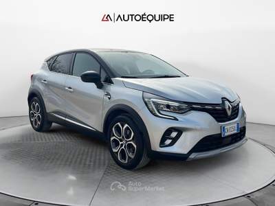Renault Captur II 2019 1.6 E-Tech hybrid Techno Fast Track 145cv auto Grigio usata Roma