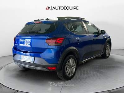 Dacia Sandero Stepway III 2021 Stepway 1.0 tce Expression Eco-g 100cv Blu/Azzurro usata Roma