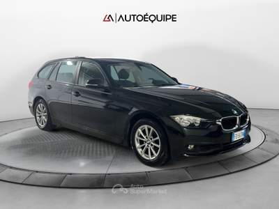 BMW Serie 3 318d F31 2015 Touring 318d Touring Business Advantage auto Nero usata Roma