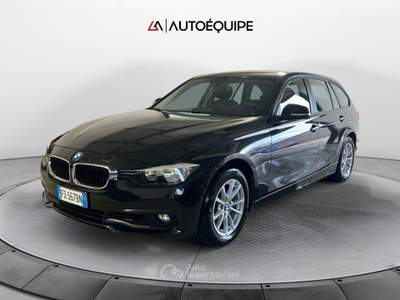 BMW Serie 3 318d F31 2015 Touring 318d Touring Business Advantage auto Nero usata Roma