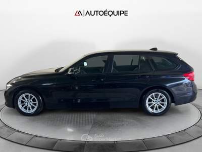 BMW Serie 3 318d F31 2015 Touring 318d Touring Business Advantage auto Nero usata Roma
