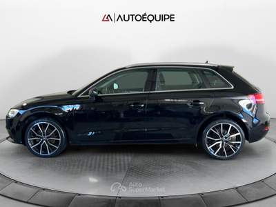 Audi A3 III 2016 Sportback Sportback 30 1.6 tdi Admired 116cv s-tronic Nero usata Roma