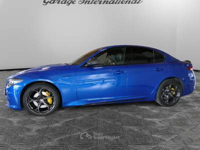 Alfa Romeo Giulia 2.0 Turbo AT8 280CV AWD Q4 Veloce TI Blu/Azzurro usata Brunico
