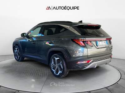 Hyundai Tucson III 2021 1.6 hev Exellence Lounge Pack 2wd auto Grigio usata Roma