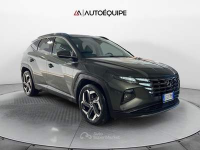 Hyundai Tucson III 2021 1.6 hev Exellence Lounge Pack 2wd auto Grigio usata Roma