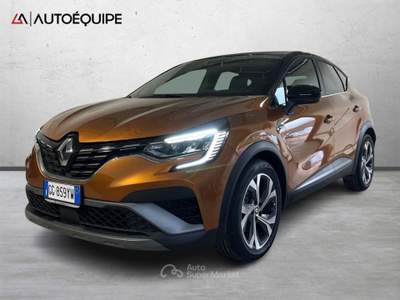 Renault Captur II 2019 1.6 E-Tech hybrid RS Line 145cv auto Arancione usata Roma