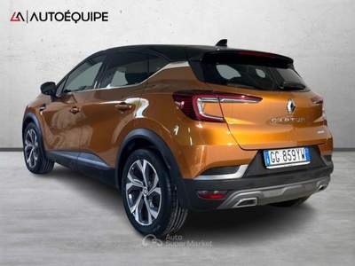 Renault Captur II 2019 1.6 E-Tech hybrid RS Line 145cv auto Arancione usata Roma