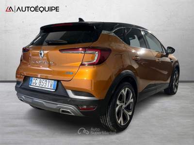 Renault Captur II 2019 1.6 E-Tech hybrid RS Line 145cv auto Arancione usata Roma