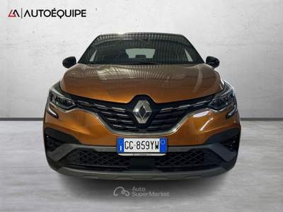 Renault Captur II 2019 1.6 E-Tech hybrid RS Line 145cv auto Arancione usata Roma