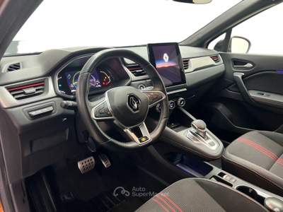 Renault Captur II 2019 1.6 E-Tech hybrid RS Line 145cv auto Arancione usata Roma