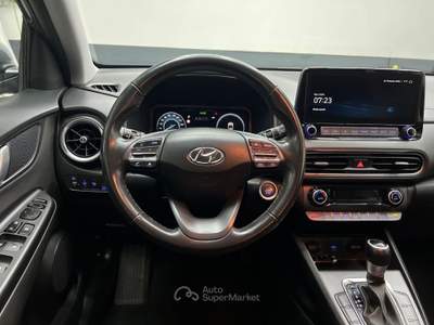 Hyundai Kona I 2021 1.6 gdi hev Xline Safety Pack 2wd 141cv dct Grigio usata Roma