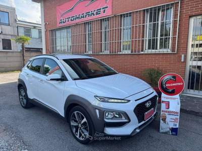 Hyundai Kona 1.6 crdi Xpossible Safety Pack 4wd 136cv dct Bianco usata Cernusco sul Naviglio