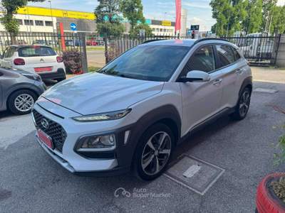 Hyundai Kona 1.6 crdi Xpossible Safety Pack 4wd 136cv dct Bianco usata Cernusco sul Naviglio
