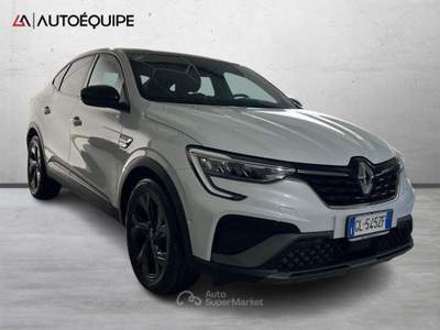 Renault Arkana 2021 1.6 E-Tech hybrid R.S. Line Fast Track 145cv Bianco usata Roma