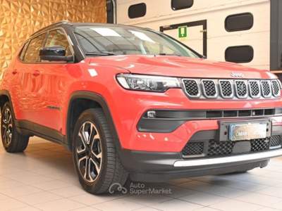 Jeep Compass 1.3 T4 4XE PLUG-IN HYBR.LIMITED 190CV RADAR FULL!! Rosso usata Brescia