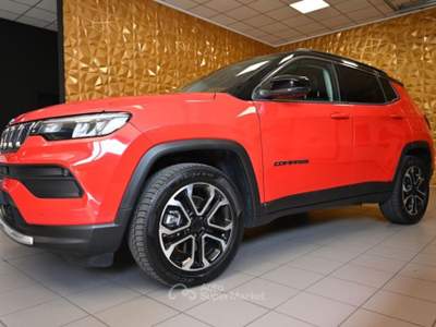 Jeep Compass 1.3 T4 4XE PLUG-IN HYBR.LIMITED 190CV RADAR FULL!! Rosso usata Brescia