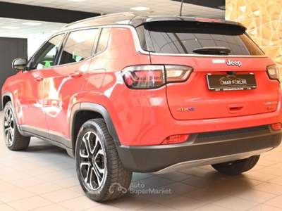 Jeep Compass 1.3 T4 4XE PLUG-IN HYBR.LIMITED 190CV RADAR FULL!! Rosso usata Brescia