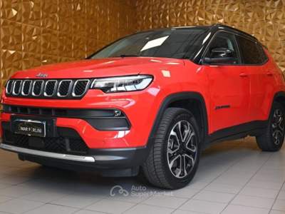Jeep Compass 1.3 T4 4XE PLUG-IN HYBR.LIMITED 190CV RADAR FULL!! Rosso usata Brescia