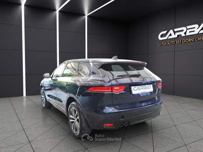 Jaguar F-Pace F-Pace 2.0 D 180 CV AWD aut. R-Sport Blu/Azzurro usata Pompei