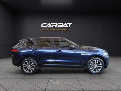 Jaguar F-Pace F-Pace 2.0 D 180 CV AWD aut. R-Sport Blu/Azzurro usata Pompei