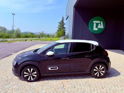 Citroen C3 EURO 6D TEMP - AZIENDALE - KM 19.000 - PROMO FINAN Nero usata Castagnole delle Lanze