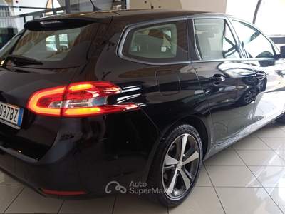 Peugeot 308 S&S SW 2020 60000km!! Nero usata Massafra
