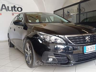 Peugeot 308 S&S SW 2020 60000km!! Nero usata Massafra
