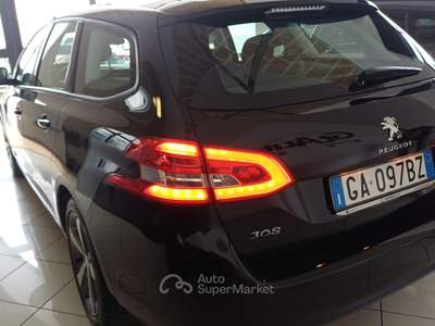 Peugeot 308 S&S SW 2020 60000km!! Nero usata Massafra