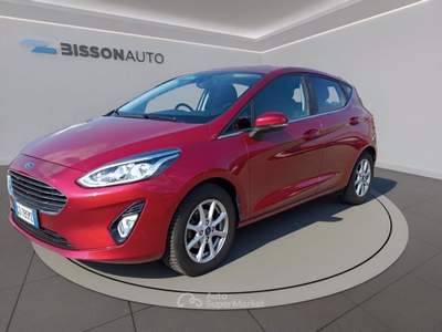 Ford Fiesta 5p 1.0 ecoboost hybrid titanium s&s 125cv my20.75 Rosso usata Grumolo delle Abbadesse