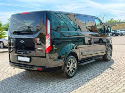 Ford Tourneo Custom 2.0 EcoBlue ibrido 8 POSTI TRANSIT Nero usata San Salvatore Telesino