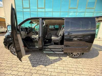 Ford Tourneo Custom 2.0 EcoBlue ibrido 8 POSTI TRANSIT Nero usata San Salvatore Telesino