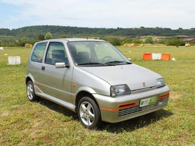Fiat Cinquecento 1.1i Sporting / Giannini GK3 / Revisione Grigio usata Roma
