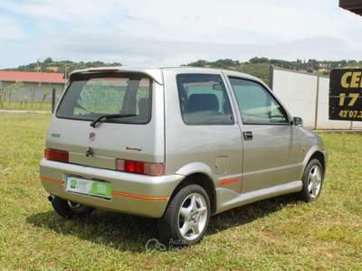Fiat Cinquecento 1.1i Sporting / Giannini GK3 / Revisione Grigio usata Roma