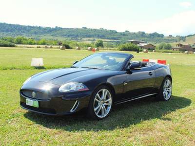 Jaguar XK 5.0 V8 Convertibile / Cerchi 20 / Pelle / Sensori Nero usata Roma