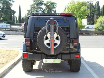 Jeep Wrangler Unlimited 2.8CRD Sahara / 10.000 € di Elaborazioni Nero usata Roma