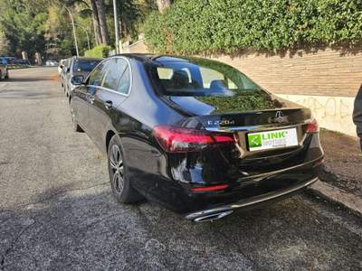Mercedes-Benz Classe E d hybrid Full Business, Km certificati Blu/Azzurro usata Roma