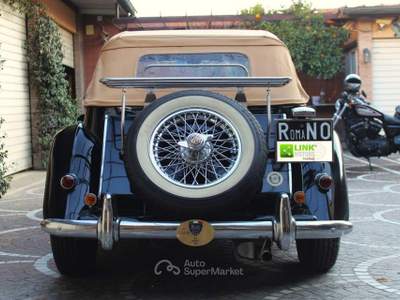 MG TD Midget MKII / Restaurata / Targa ROMA / ASI Nero usata Roma