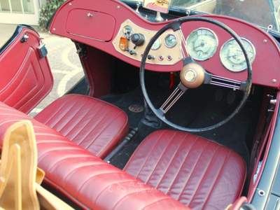 MG TD Midget MKII / Restaurata / Targa ROMA / ASI Nero usata Roma